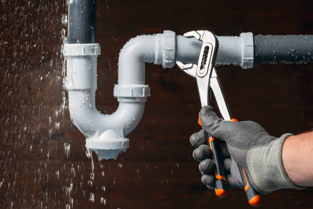 Professional Drain Cleaning technician working in Salem, MA